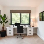 Moderne werkkamer ideeën: creëer de perfecte werkplek thuis